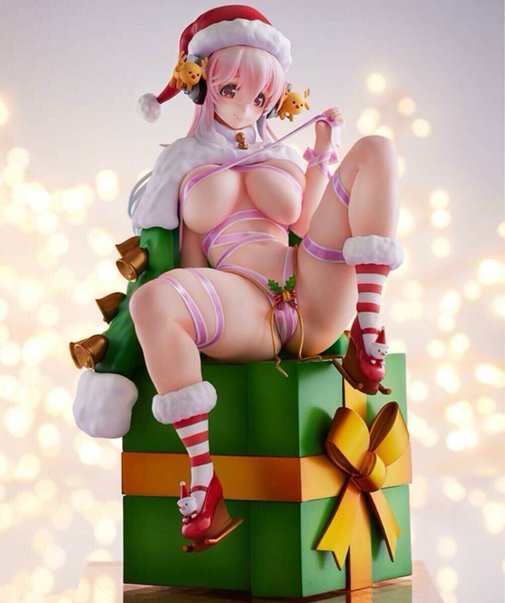 すーぱーそに子 ミメヨイ 1/7 10th Merry Christmas ！ 美少女フィギュア SUPER SONICO 未開封品