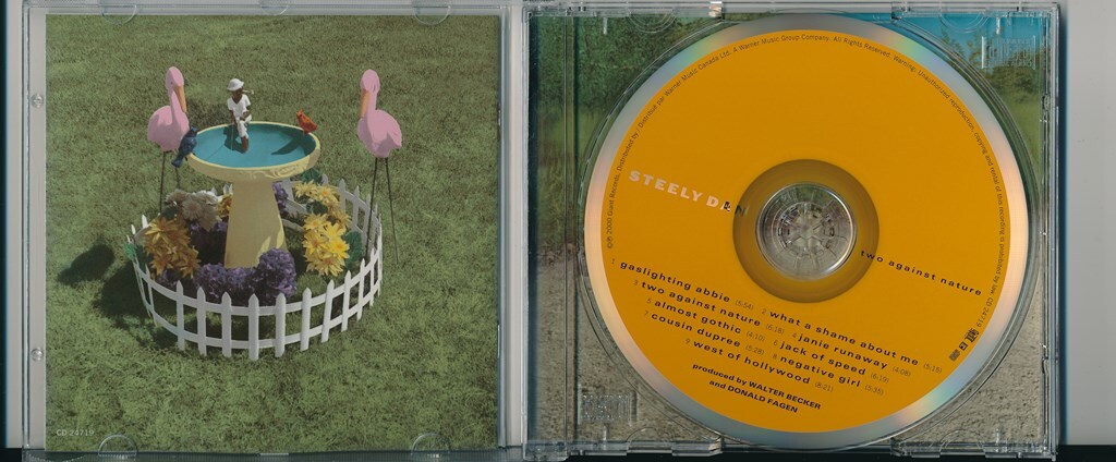 s чай Lee * Dan / STEELY DAN / Two Against Nature /Canada запись / б/у CD!!75889