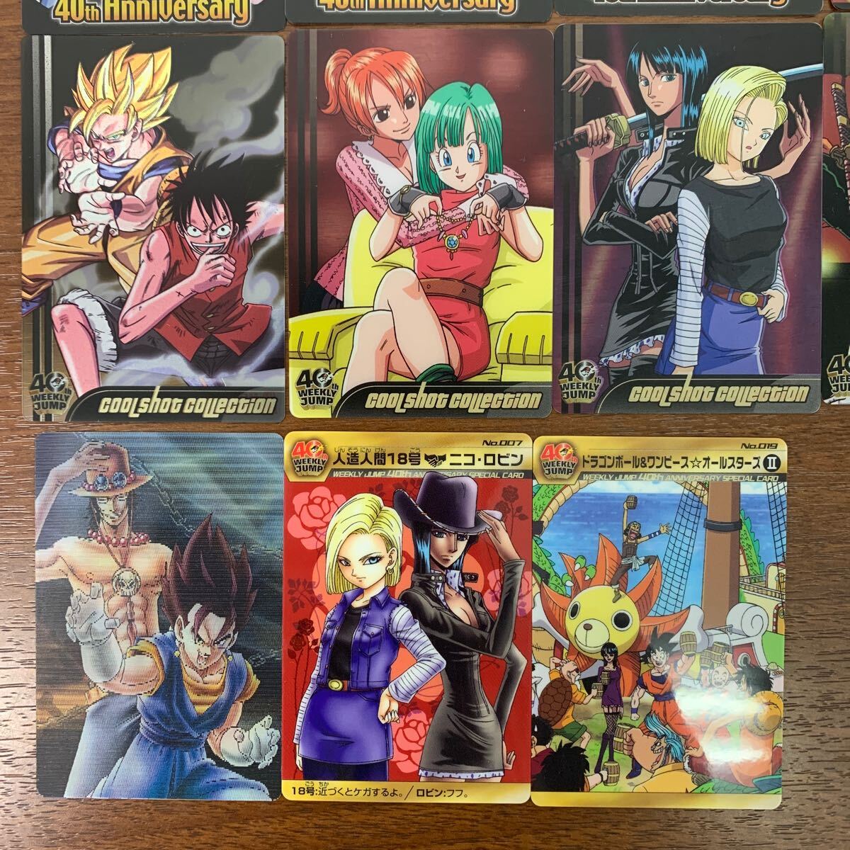 ドラゴンボール × ワンピース ジャンプ40周年記念 40th ドラゴンボール × ワンピース ジャンプ40周年記念 40th