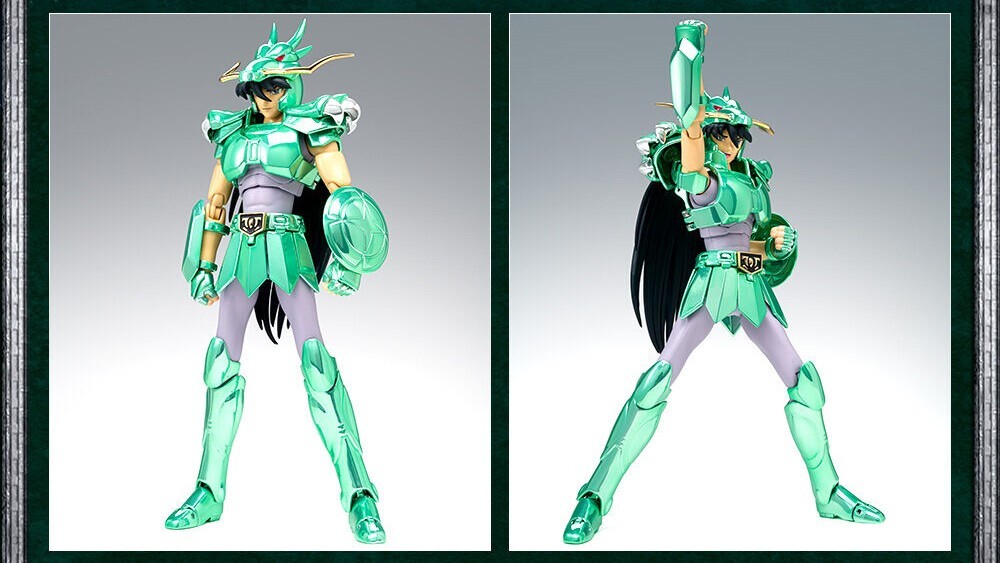 美品 輸送箱未開封 伝票跡なし 圣闘士圣衣神話 ドラゴン紫龍 初期青銅圣衣 20th Anniversary Ver. 姫野美智