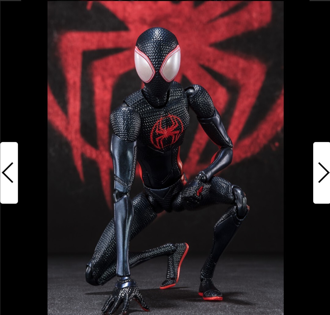 魂ストア 限定 新品 S.H.Figuarts スパイダーマン マイルス・モラレス スパイダーマン アクロス・ザ・スパイダーバース 1610 ROOFTOP VER.