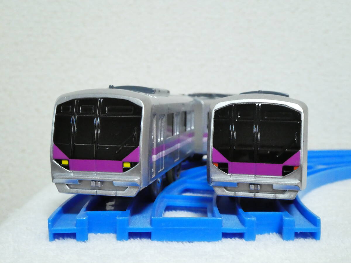 プラレール『絶版品 ぼくもだいすき！たのしい列車シリーズ　東京メトロ半蔵門線 08系 清掃・整備・動作確認済み 中古品』