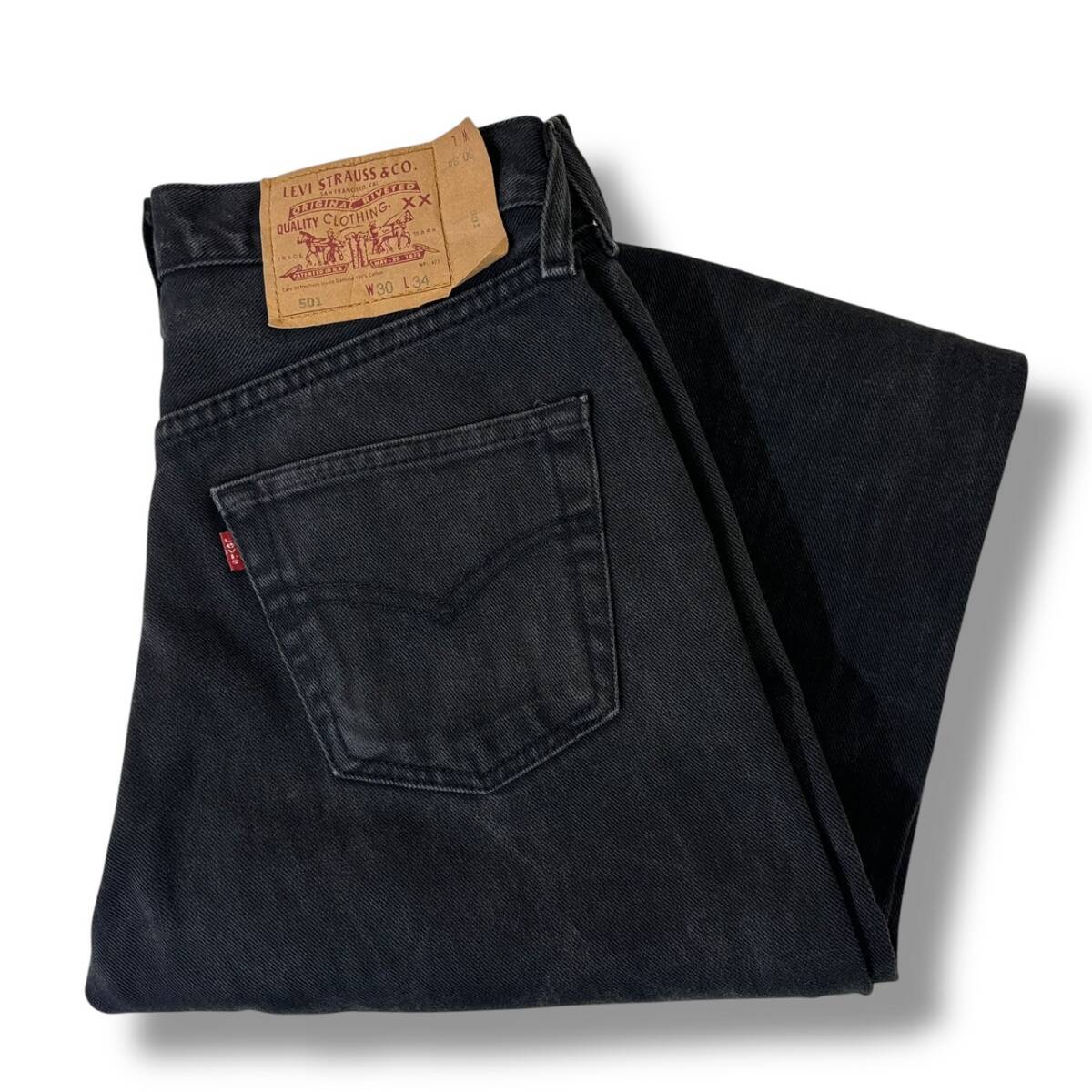 W30 L29 90s USA製 古着 Levi's 501 BLACK リーバイス デニム W30 L29 90s USA製 古着 Levi's 501 BLACK リーバイス デニム