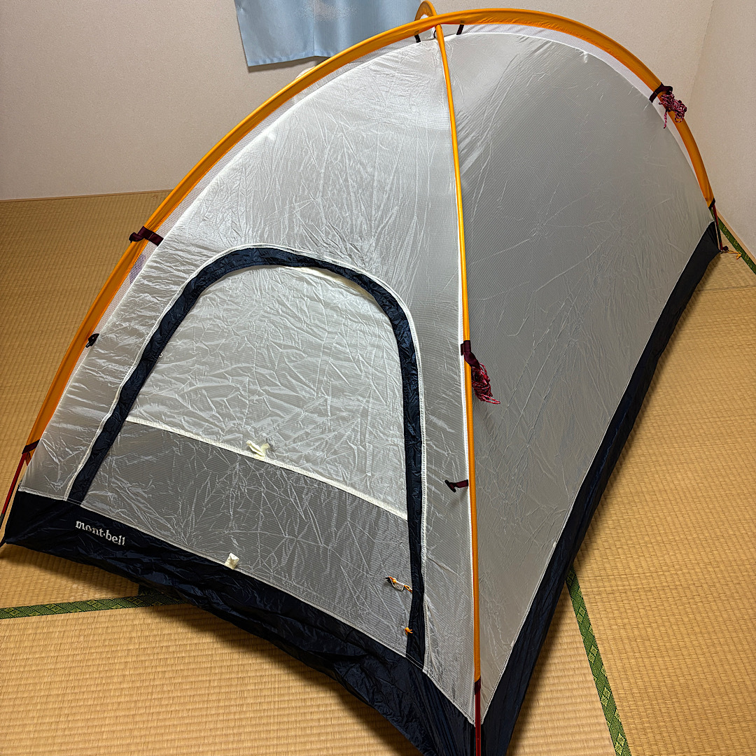 モンベルステラリッジ2テント　超美品　おまけ付き