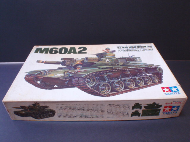 タミヤ アメリカ陸軍M60A2チェロキー戦車 1/35スケール モーターライズ RE260モーター付き 当時もの ヴィンテージ