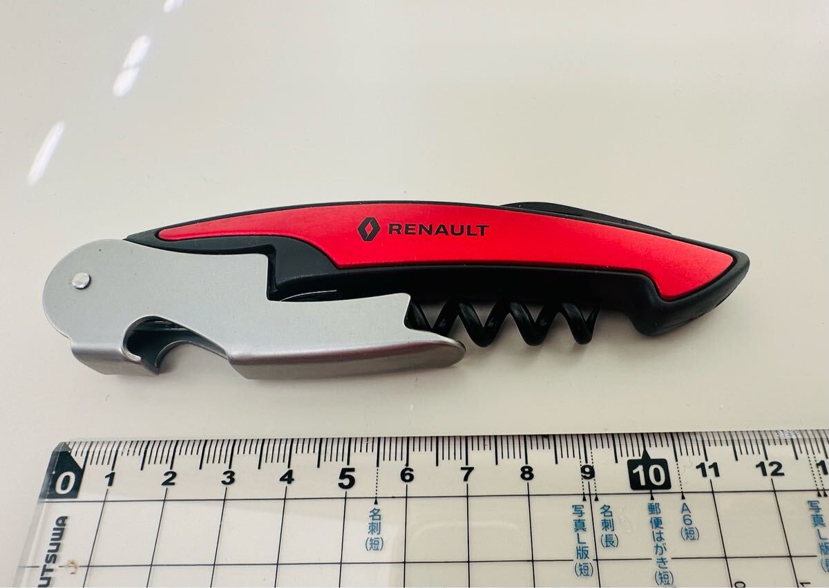 ルノー　RENAULT ワインオープナー　ソムリエナイフ　ノベルティ　新品未使用