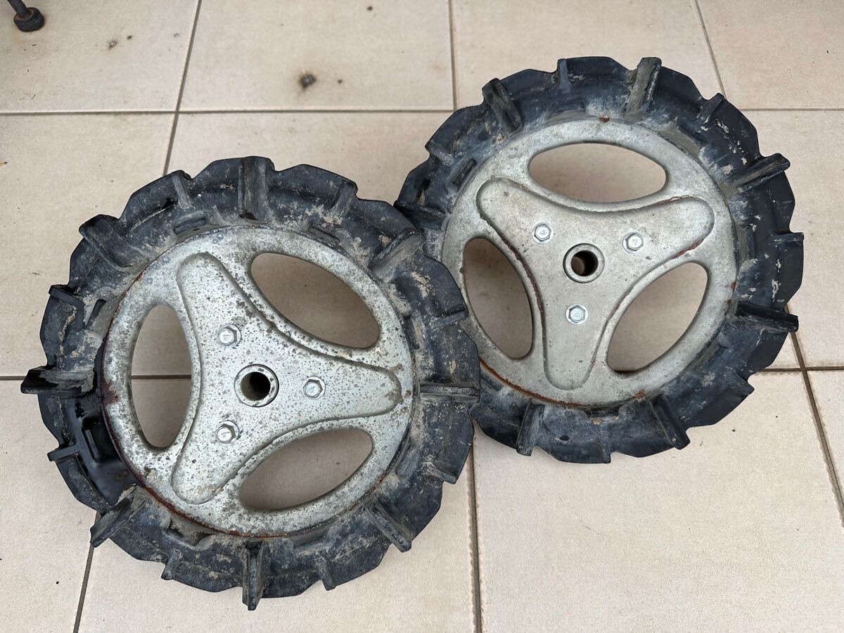 ヤンマー FP35 ゴム車輪 フロントポチ タイヤ 耕運機 部品