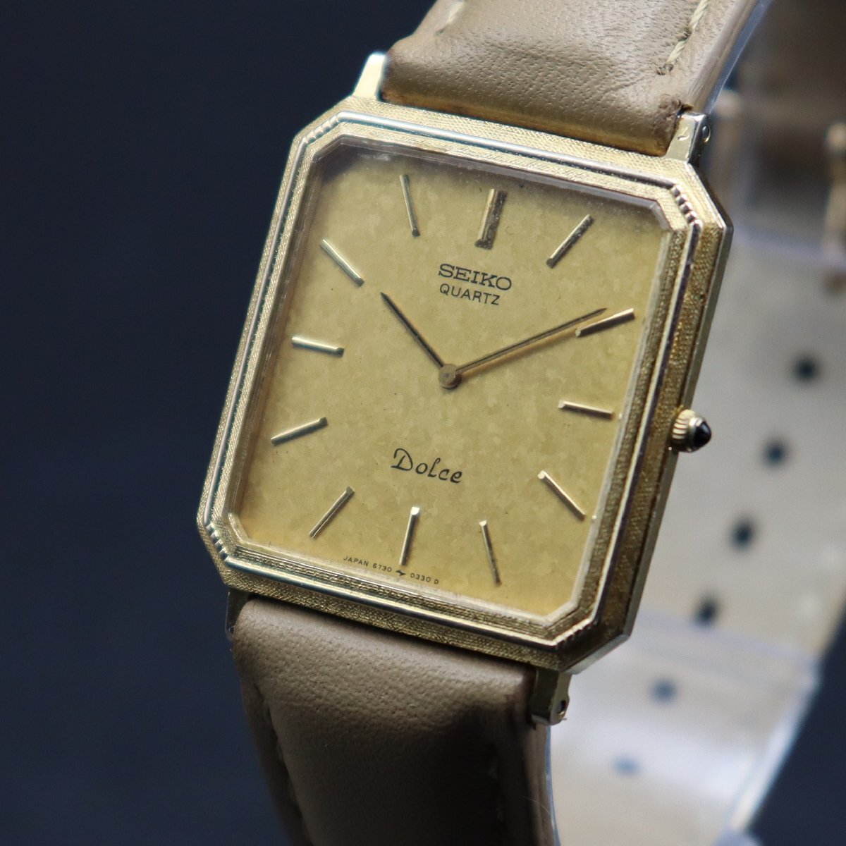 SEIKO セイコー DOLCE ドルチェ クォーツ 6730-5160 変わり金文字盤 10K 薄型 八角ケース 亀戸工場 2針 1980年代 アンティーク メンズ(ドルチェ)|売買されたオークション情報、Yahoo!オークション(旧ヤフオク!) の商品情報をアーカイブ公開 - オークファン(aucfan.com) SEIKO セイコー DOLCE ドルチェ クォーツ 6730-5160 変わり金文字盤 10K 薄型 八角ケース 亀戸工場 2針 1980年代 アンティーク メンズ(ドルチェ)|売買されたオークション情報、Yahoo!オークション(旧ヤフオク!) の商品情報をアーカイブ公開 - オークファン(aucfan.com)