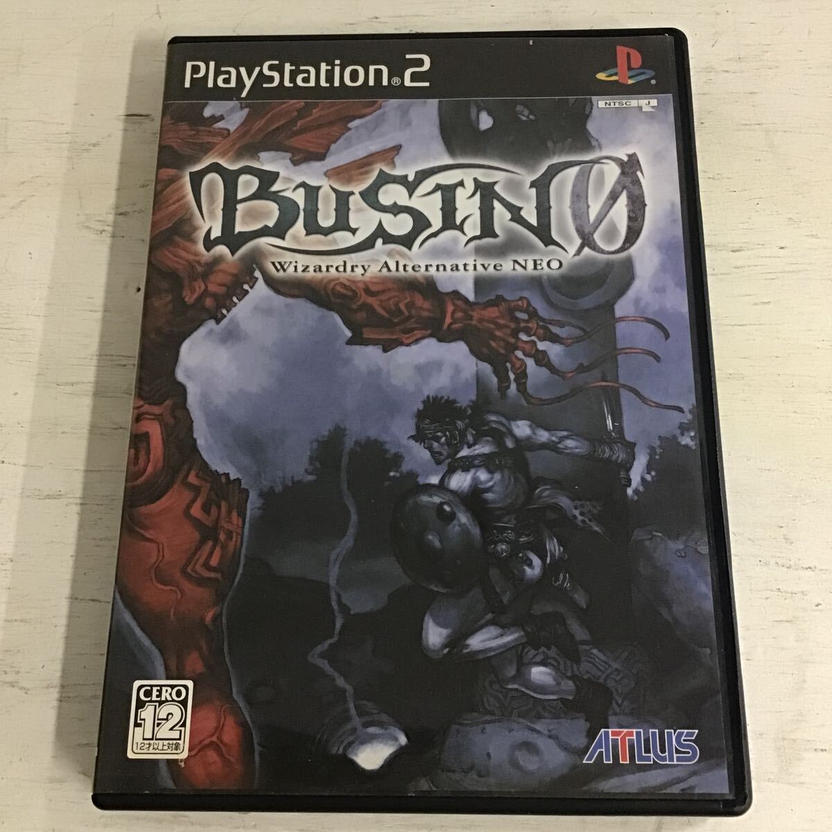 26 中古品 PlayStation2 PS2 プレイステーション2 ソフト BUSIN 0 Wizardry Alternative NEO