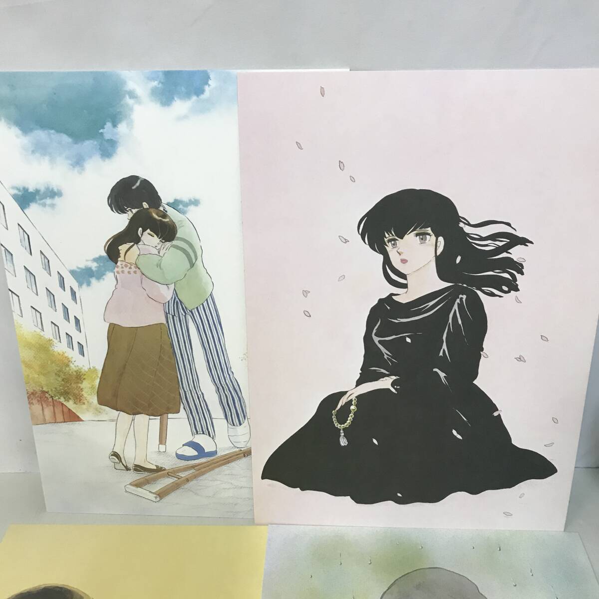 4 めぞん一刻 描き下ろし複製原画集 想い 高橋留美子 中古品 (80