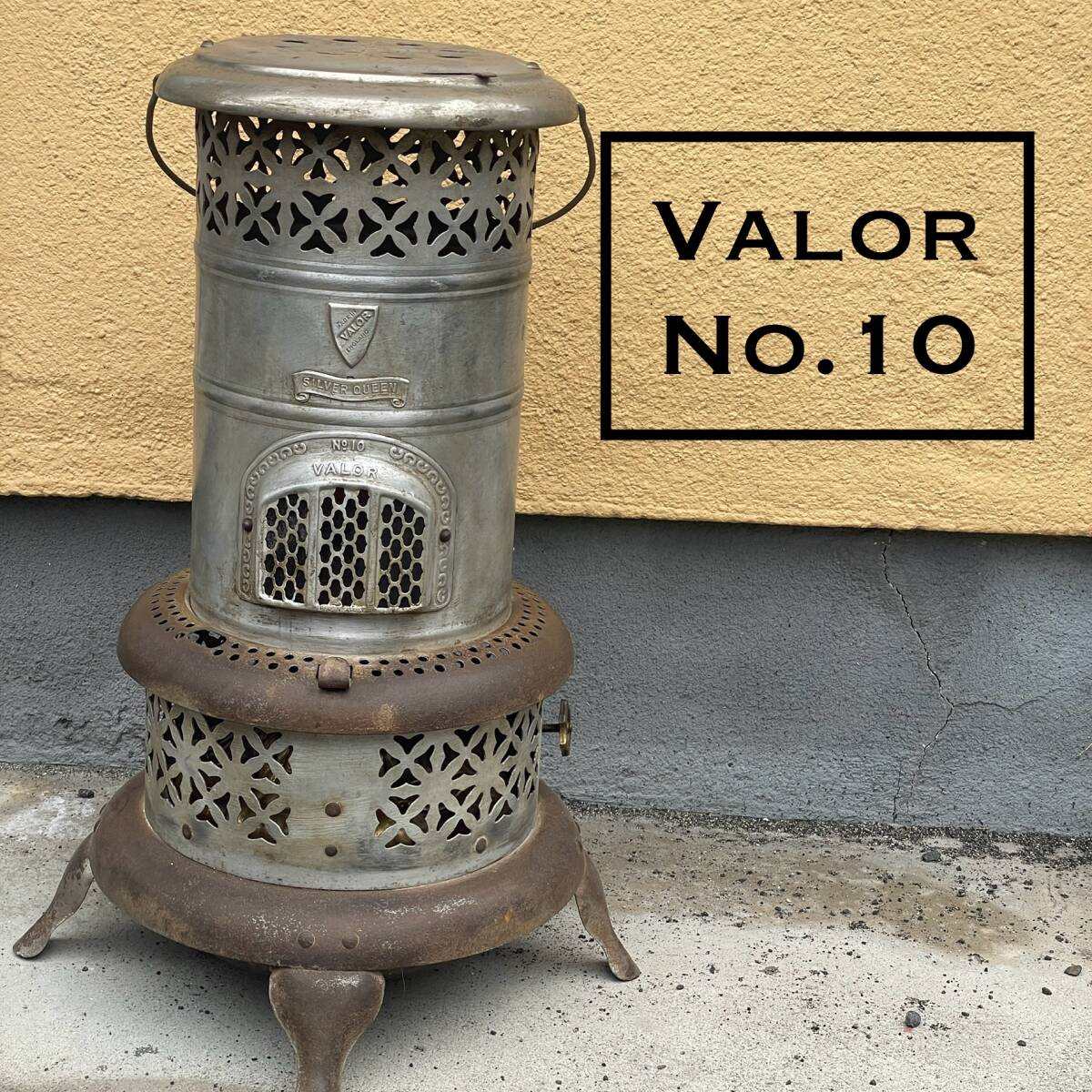 【ご予約品】 激レア!】Valor 10 1950s バーラー Silver Queen 石油ストーブ その他