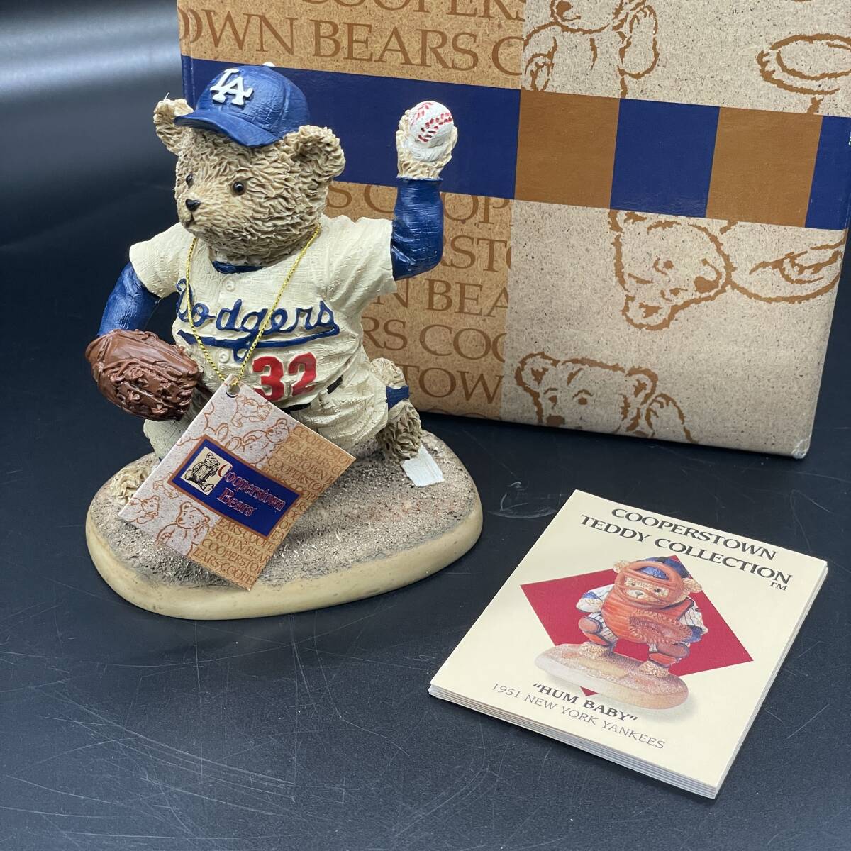 激レア!】クーパーズタウン ドジャース Dodgers ベア 激レア!】クーパーズタウン ドジャース Dodgers ベア