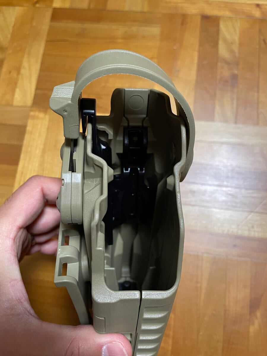 Safariland holster SLS 7360MHH 45026 ho ru Star вооруженные силы США оригинал SIG p320 M17 M18 LMD sig sauer FDE