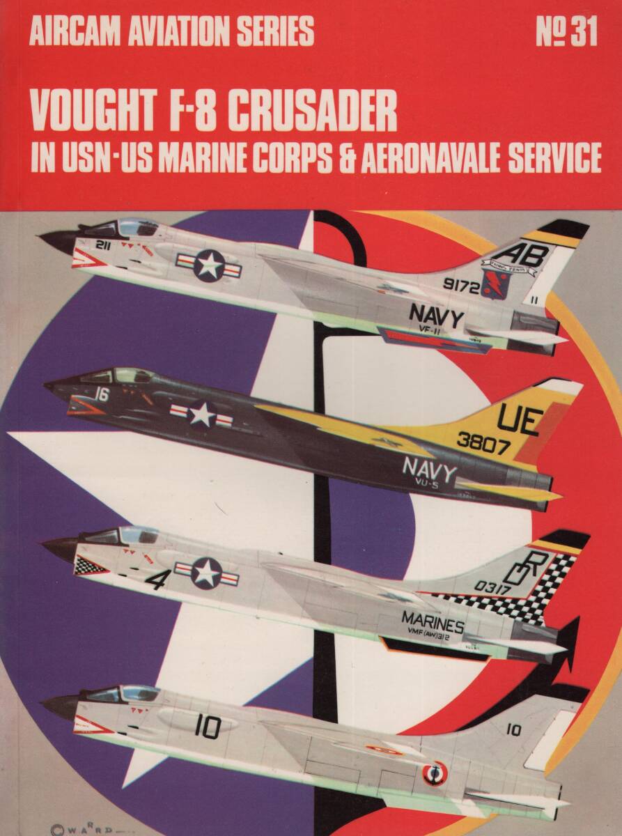 アメリカ Aircam Aviation Series #31, Vought F-8 Crusader