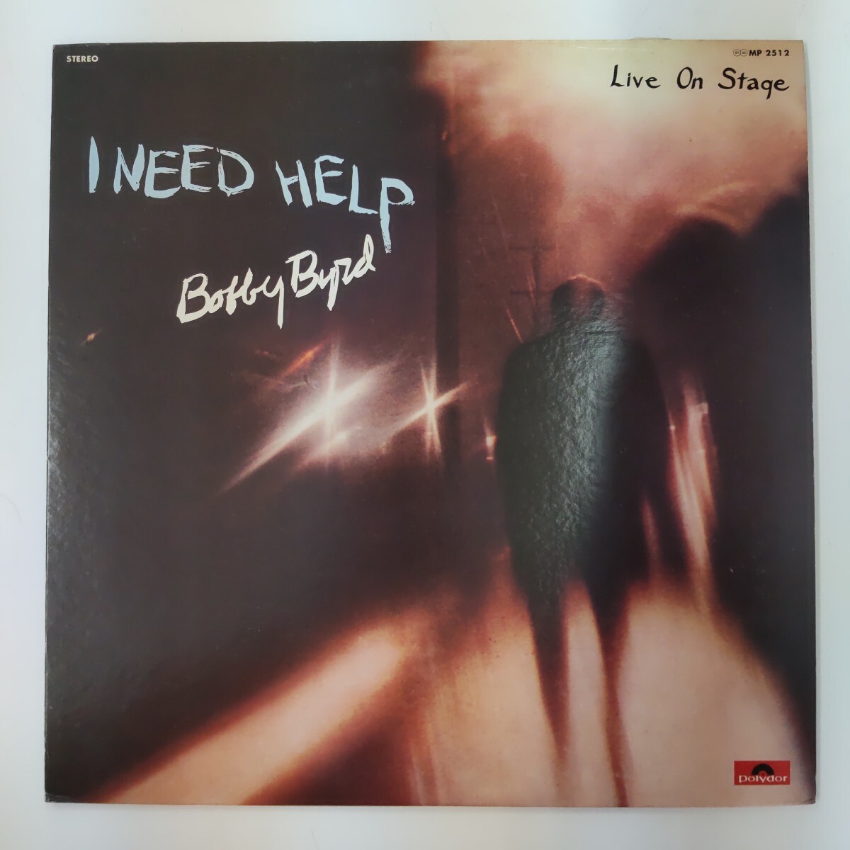 i093 Bobby Byrd ボビー・バード I Need Help　(Live On Stage) LP レコード 国内盤
