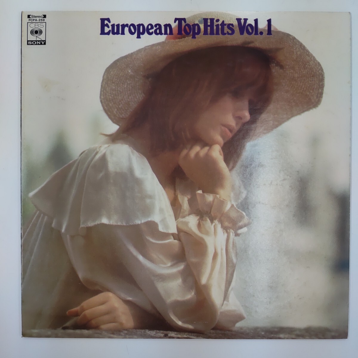 i096 European Top Hits Vol.1 LP レコード 国内盤 CBS SONY