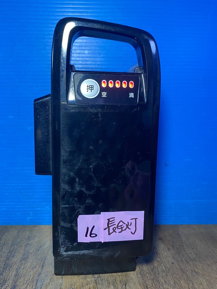 16 NKY580B02 長押し全点灯　16ah パナソニック 電動アシスト自転車用バッテリー　中古　良品