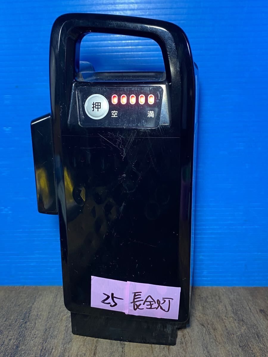 25 NKY578B02 長押し全点灯　 12ah パナソニック 電動自転車バッテリー　中古　 Panasonic