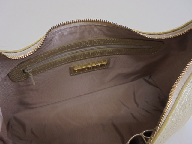 【KCM】cie-1104a-GD★未使用?保管品★【CIELO E MARE】ショルダーバッグ ハンドバッグ　ゴールド　約32×16×12.5cm　日本制