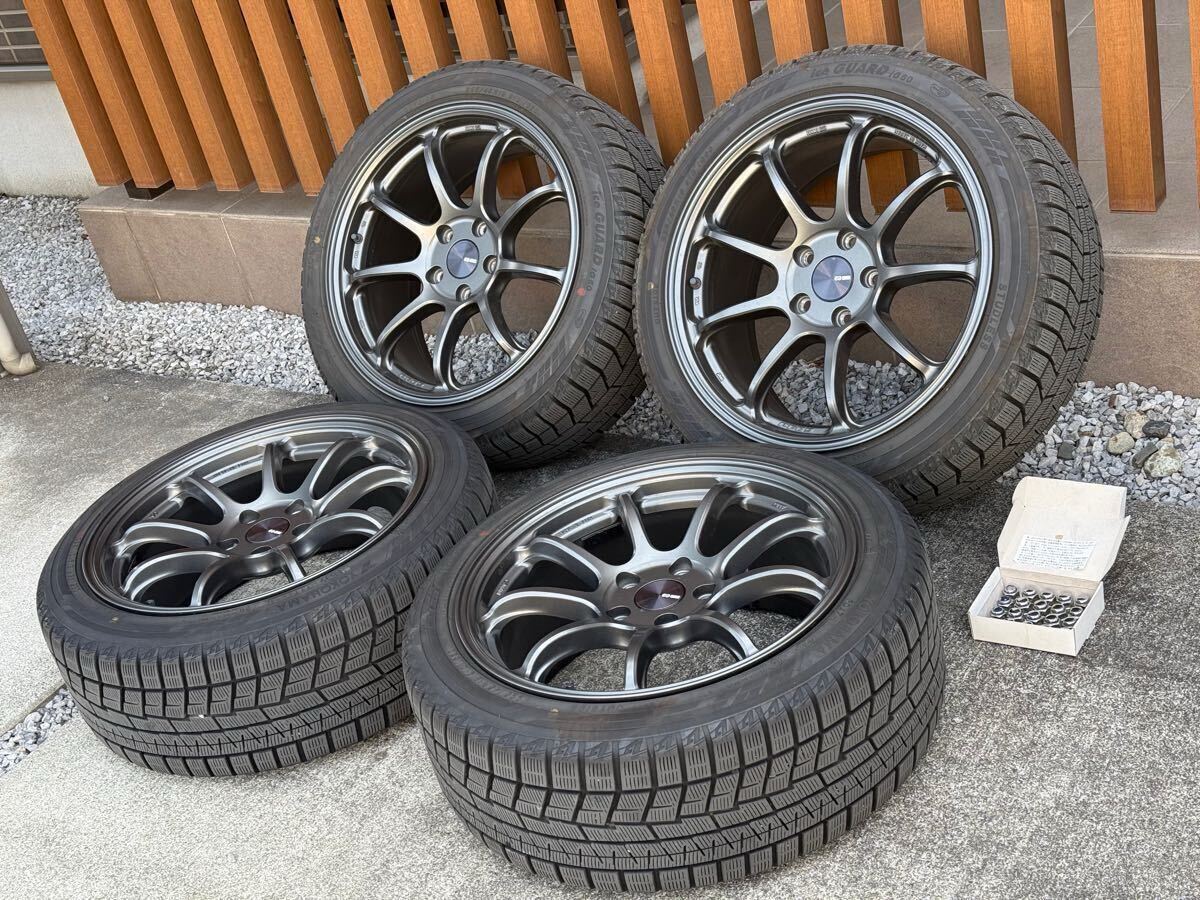 ENKEI PF09 18-8.5J+45 114.3-5H YOKOHAMA iceGUARD IG60 225 ENKEI PF09 18-8.5J+45 114.3-5H YOKOHAMA iceGUARD IG60 225