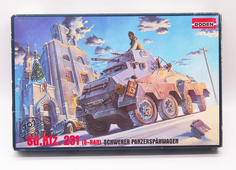 RODEN 172 Sd.Kfz.231 プラモデル