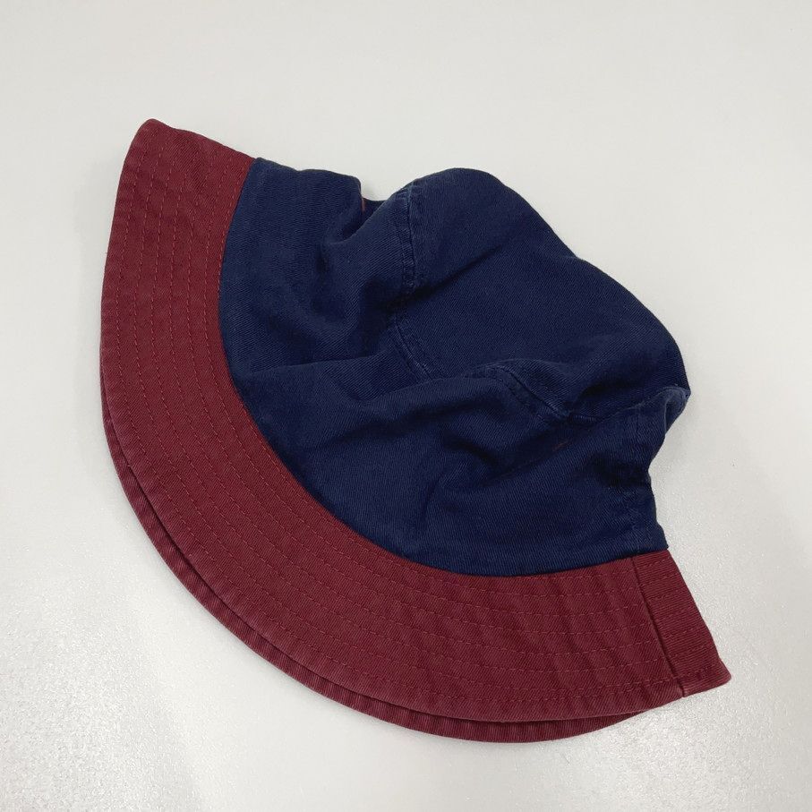 Dickies ネイビー×レッド バケットハット 帽子 スポーツ ゴルフ キャンプ バイク 釣り ワッペン ホワイトタグ アクセサリー ディッキーズ_画像9