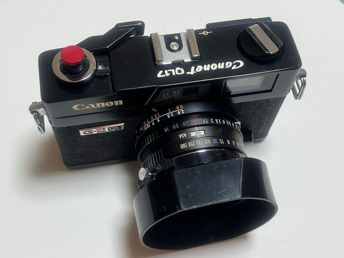 【GW中値下げ】 Canonet Giii QL17 +純正ストロボ Yahoo!オークション - CANON Canonet QL17 G-Ⅲ レンジ