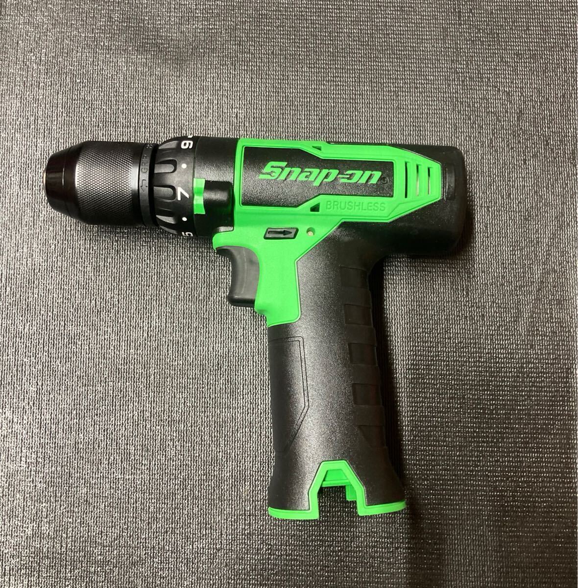 Snap-on Snap-on CDR861GDB зеленый электрический дрель корпус только новый товар не использовался бесщеточный 14.4v микро lithium 