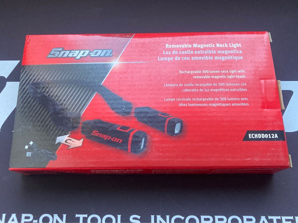 Snap-on スナップオン　ECHDD012A ブラック　ネックライト　充電式　新品未使用