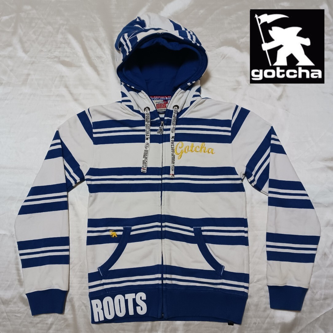 【GOTCHA】ガッチャのジップアップパーカー（Sサイズ）