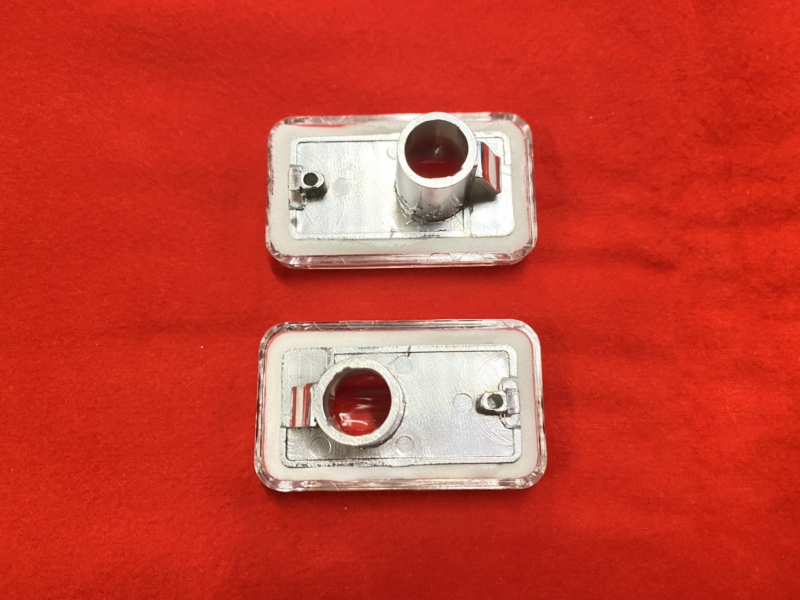 ポルシェ 930 用 RTR サイドマーカー OEM 加工済 ウェッジ球付き_画像2