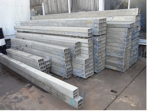 アルミ腹起し YSH0715 1.5m【 中古 】_画像1