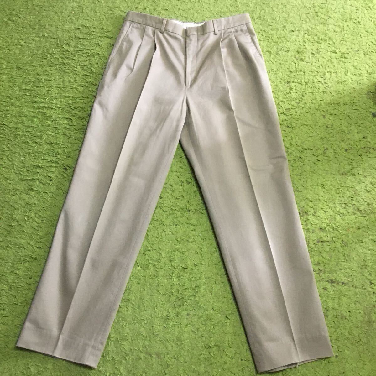 【made in USA】90's Americanclothing/LEVI'STRAVELERSDRESSSLACKS/W34L32/khaki/2tuck/TALONzipper/極上品/