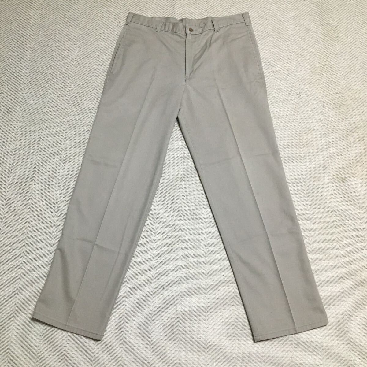 【made in USA】80's Americanclothing/Duxbak/Chino Trousers/W36L32/khaki/nontuck/状態good/