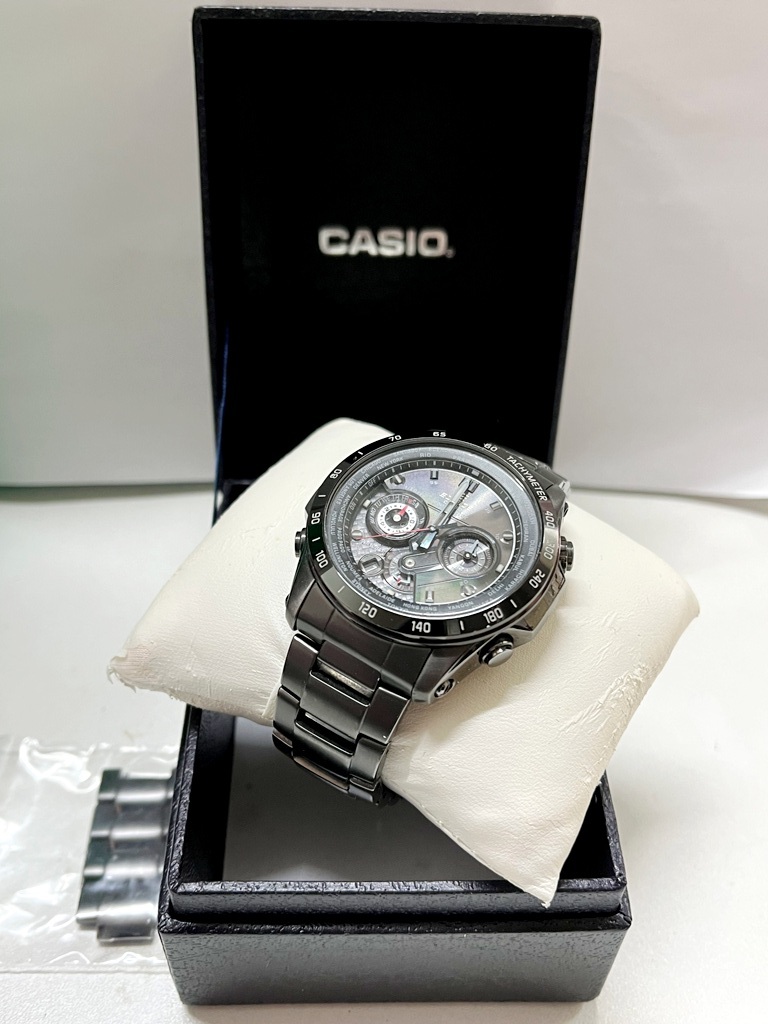 ☆カシオ/EDIFICE タフソーラー EQW-M1000D メンズ腕時計《不動ジャンク/中古品》☆