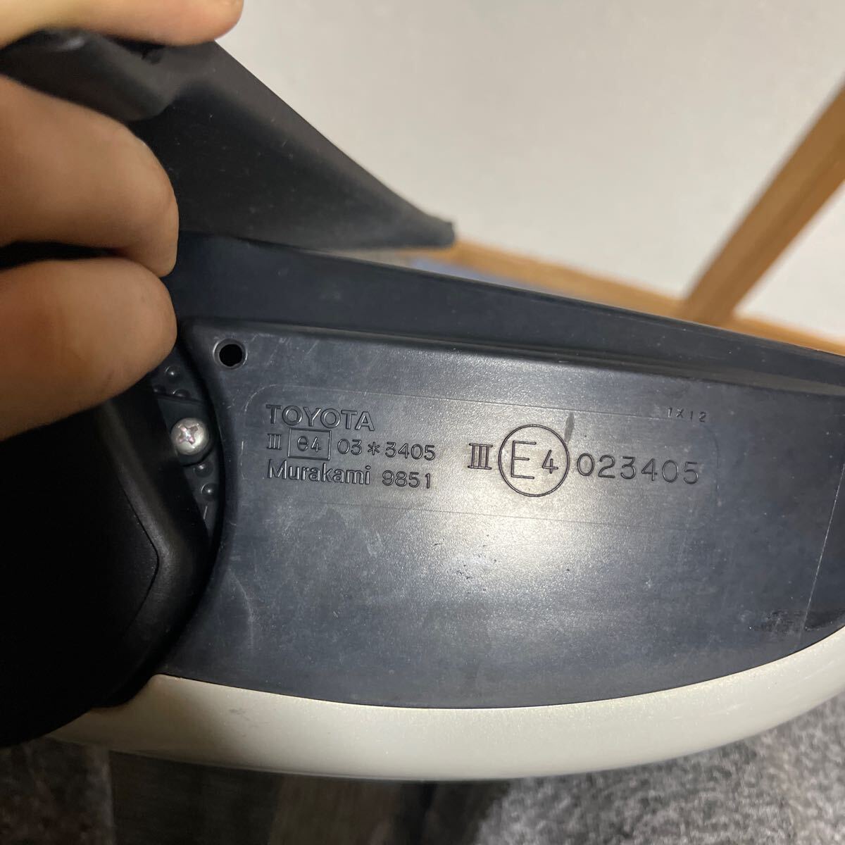 トヨタ パッソー 右ドアミラー KGC30 送料込み_画像5