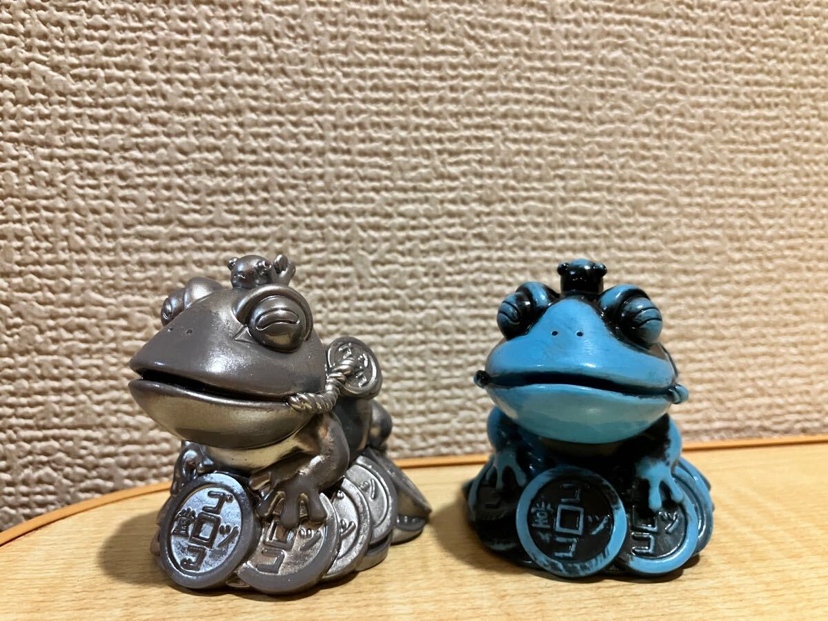 ゴッコ堂 GOCCODO ガマえもん　ソフビ 2体セット　リアルヘッド realhead イベント限定　フィギュア