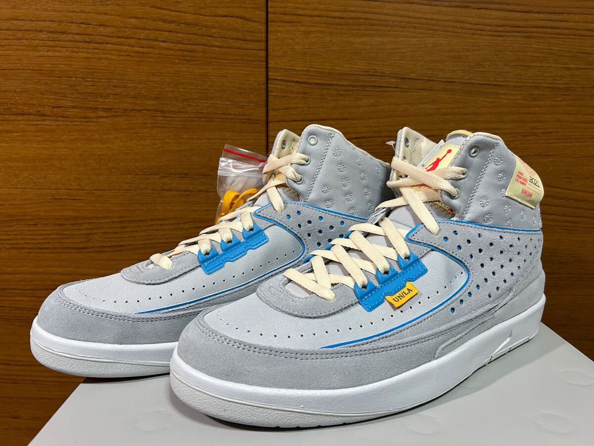 29cm US11 新品未使用 UNION × NIKE AIR JORDAN 2 RETRO SP GREY FOG DN3802-001 グレーフォグ ユニオン ナイキ エア ジョーダン レトロ