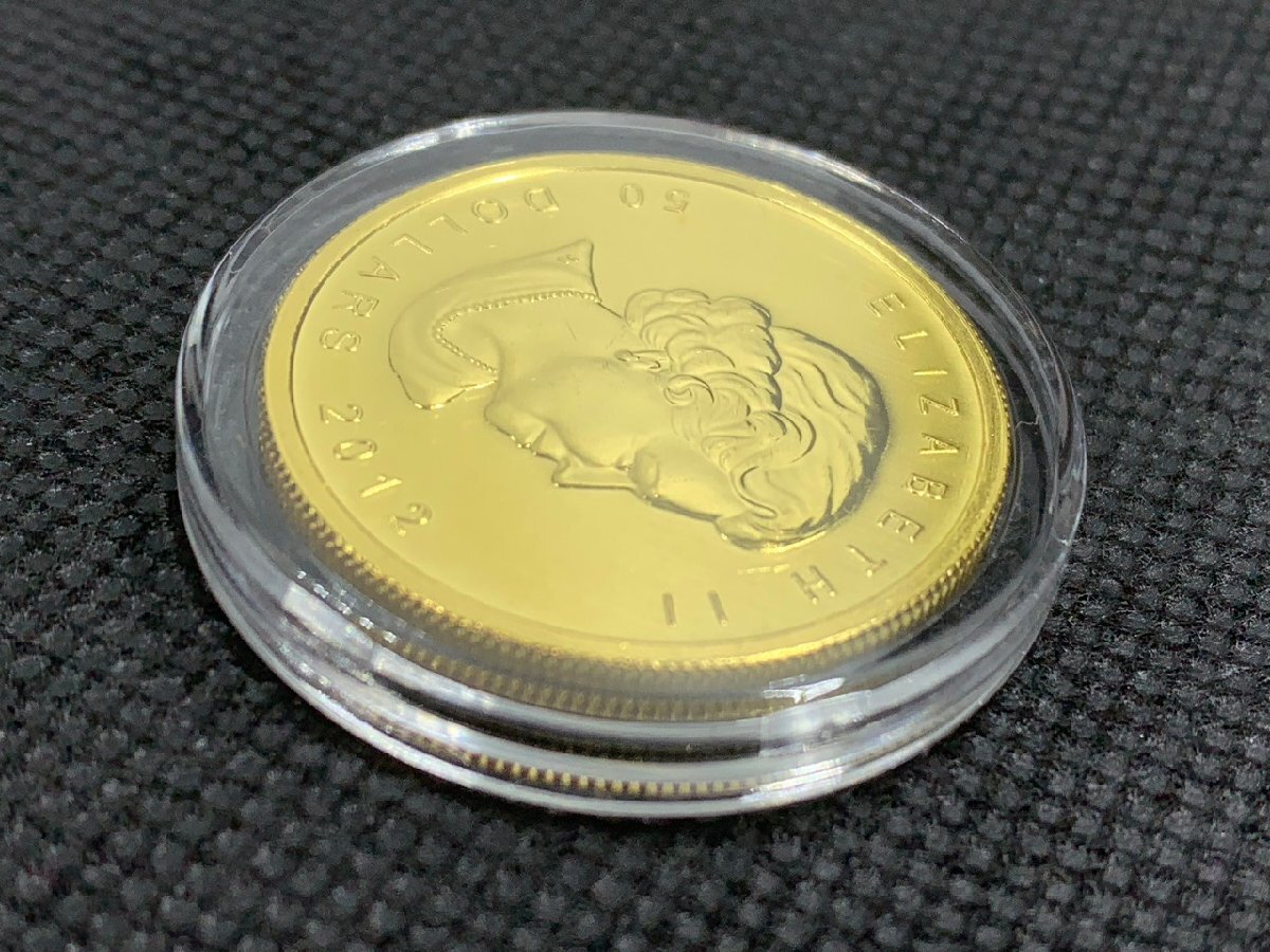 保証書・カプセル付き] 2012年 (新品) カナダ「メイプルリーフ