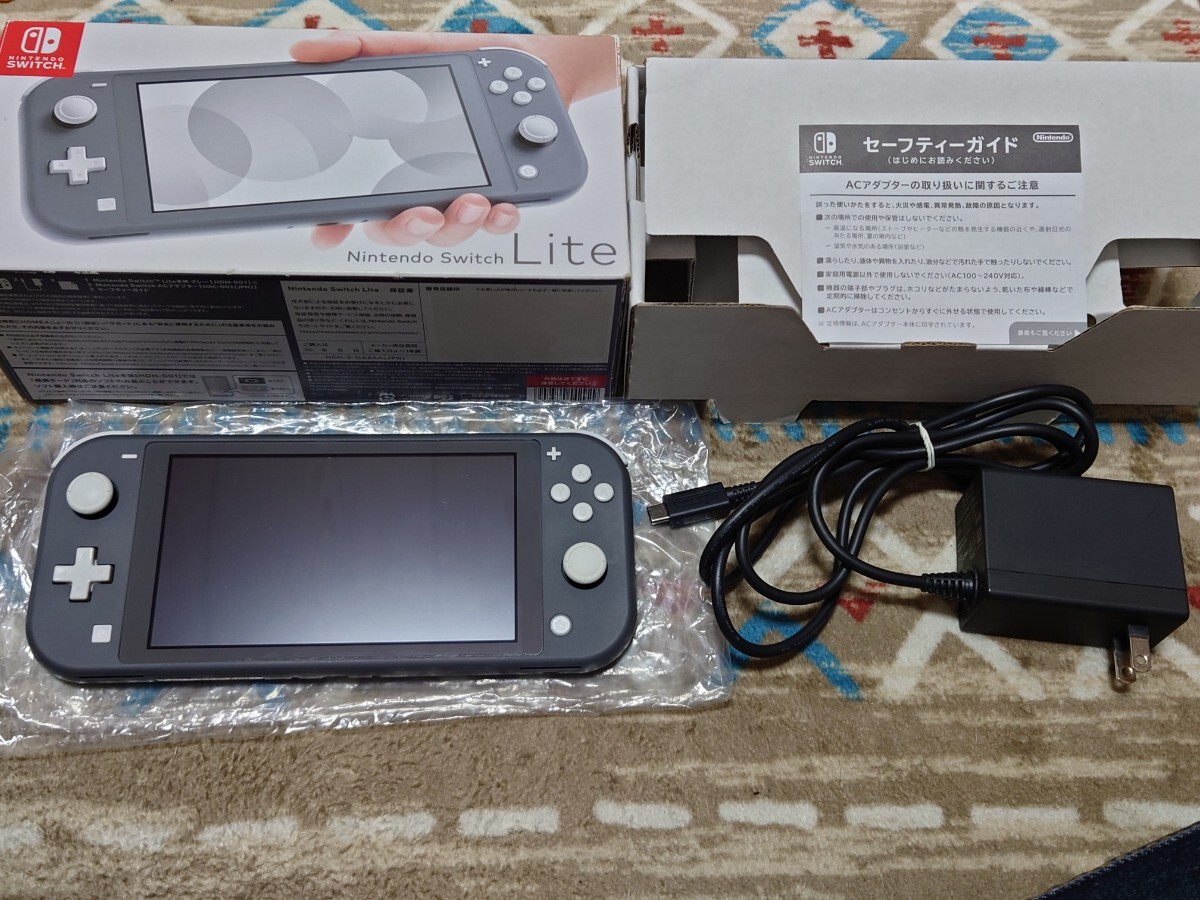 Switch Lite ライト 本体 充電器 付属品 Switch Lite ライト 本体 充電器 付属品