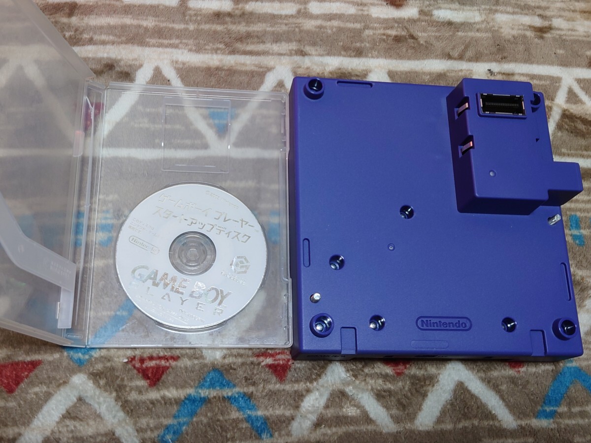 ゲームボーイプレーヤー スタートアップディスク ゲームキューブ