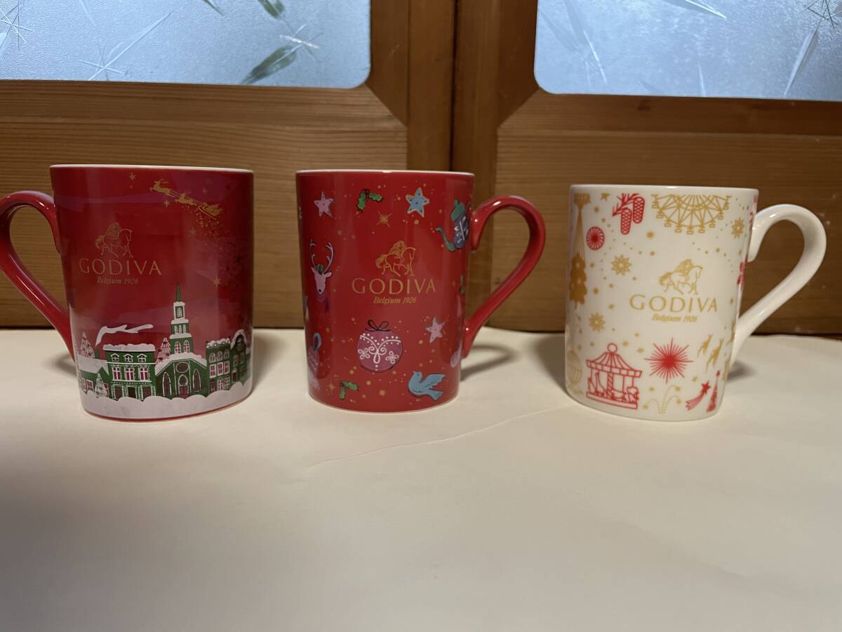 GODIVAのマグカップ6個