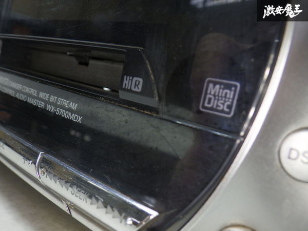 SONY ソニー WX-500MDX カーオーディオ デッキ CD MD プレーヤー 2DIN 棚2AA4