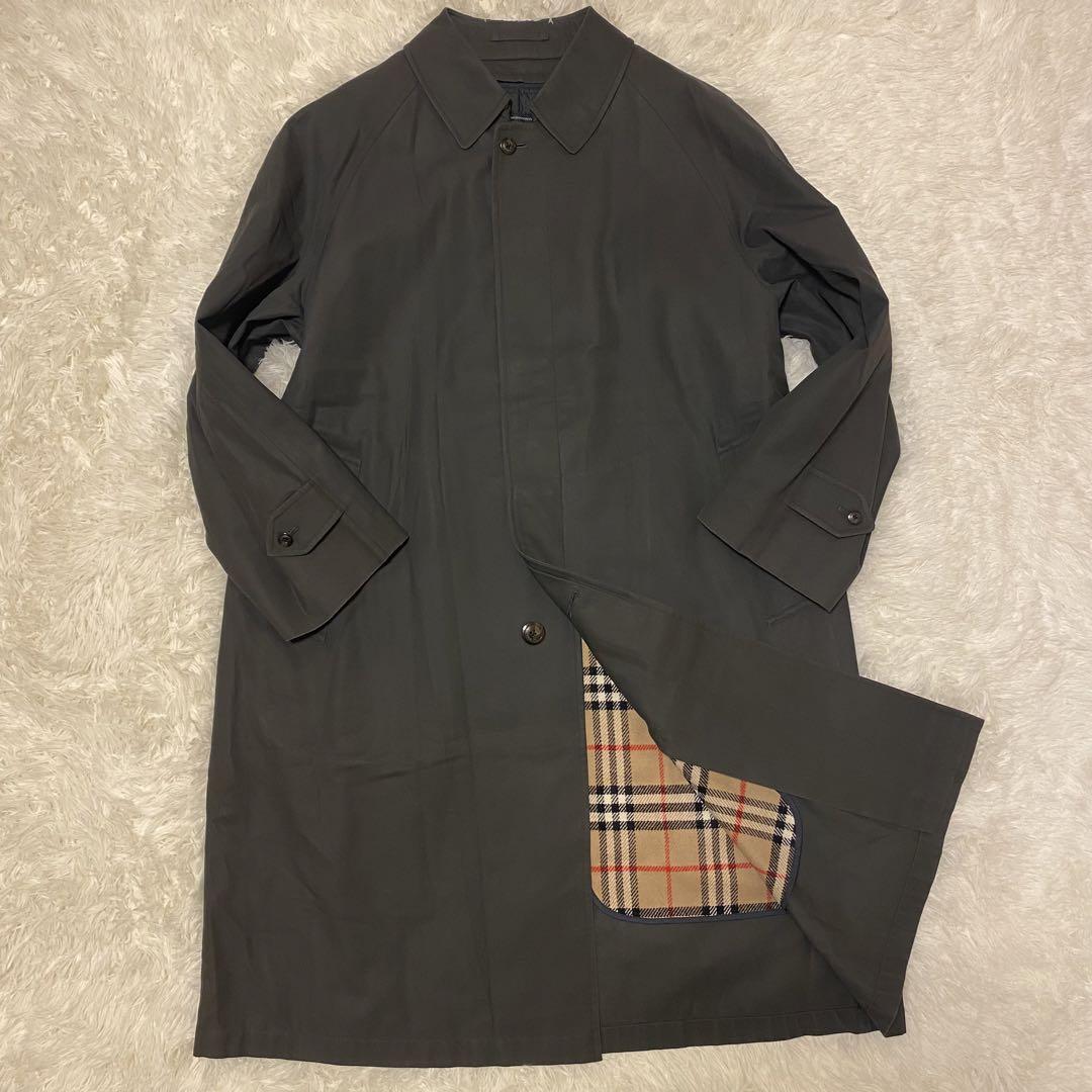 極美品】BURBERRY LONDON バーバリー ステンカラーコート 極美品】BURBERRY LONDON バーバリー ステンカラーコート