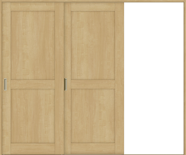 室内建具 ＬＩＸＩＬ 片引戸 ２枚建 W2432×H2023 （2420） LAH ラシッサS 「Crea」