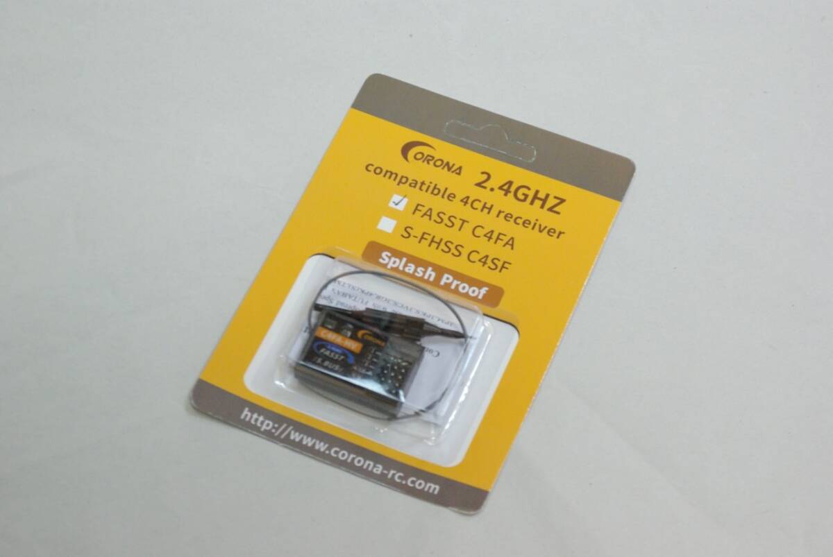 CORONA C4SS C4FA-HV FASST 2.4GHz 4ch受信機 未使用 終売品