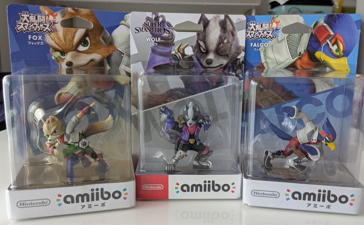 最終値下げ Nintendo 任天堂 Amiibo アミーボ スターフォックス StarFox ゲームキャラクター