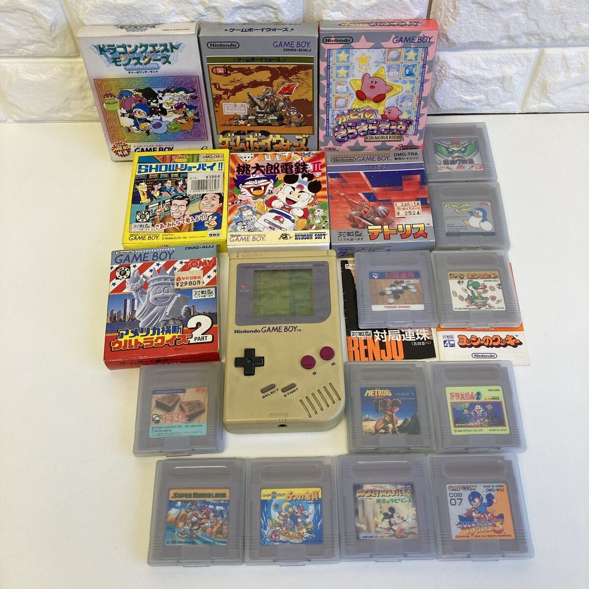 NINTENDO 任天堂 ゲームボーイ ゲーム機本体 まとめ売り 10台 NINTENDO 任天堂 ゲームボーイ ゲーム機本体 まとめ売り 10台