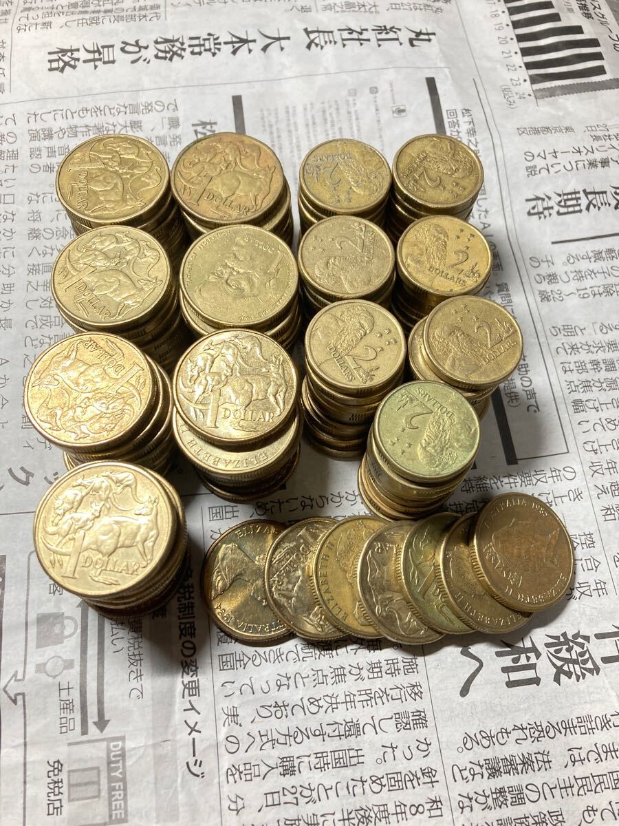 外国コインオーストラリアドル硬貨まとめ