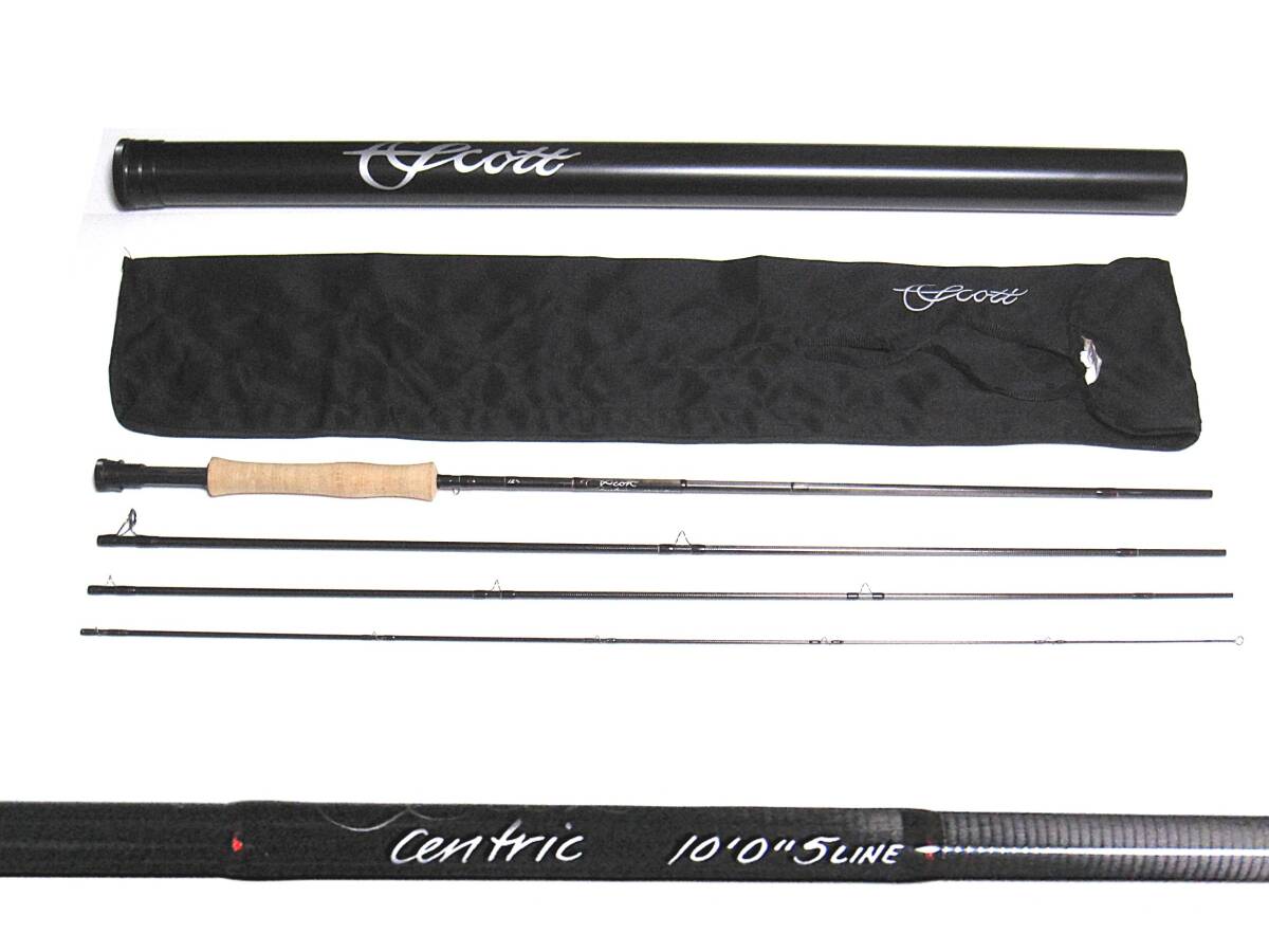 フライロッド Scott スコット Centric セントリック 1005-4 5wt 10ft 4pc　使用1回